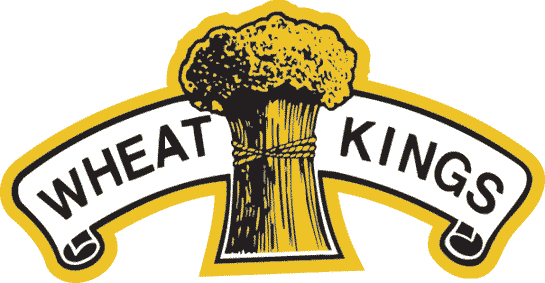 Brandon Wheat Kings 1986 87-2002 03 Primary Logo vinyl decal